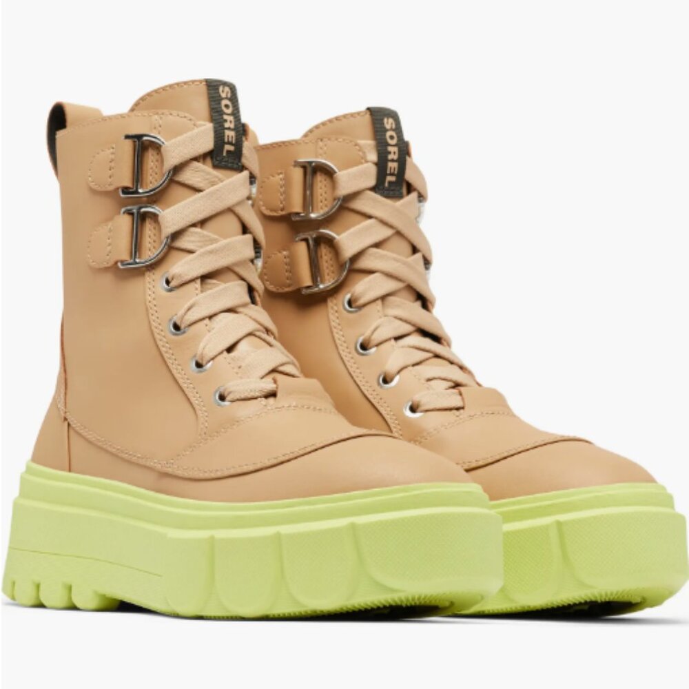 SOREL Caribou X Waterproof Leather Boots 8M – Canoe/Tippet, NIB, NWT